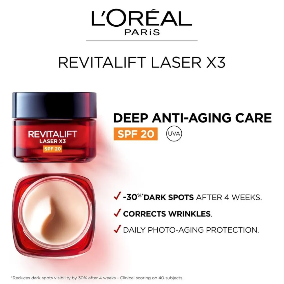 loral-paris-revitalift-laser-s-bhROSNcE-3.webp Discount L'Oreal Paris L'Oréal Paris Revitalift Laser SPF25 Anti-Rimpel Dagcrème