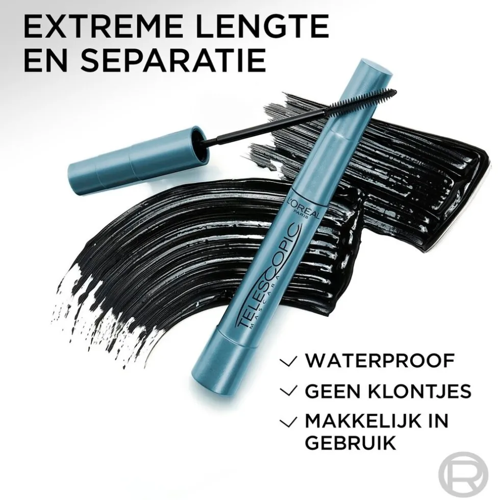 loral-paris-telescopic-black-w-IcqJQDUG-5.webp Discount L'Oreal L'Oréal Paris Telescopic Black Waterproof Mascara