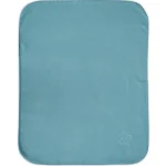 Clearance Lorelli Fleece Stone Blue Star 75x100cm Wiegdeken