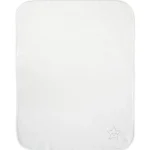 Hot Lorelli Fleece White Star 75x100cm Wiegdeken