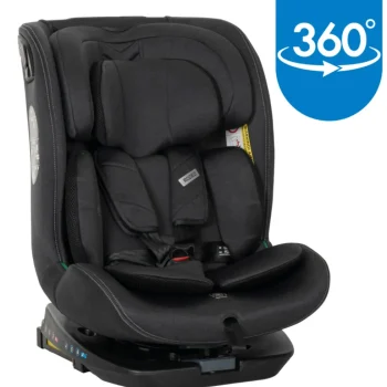 Discount Lorelli Rodeo Black 40-150 Cm 360° I-Size Autostoel