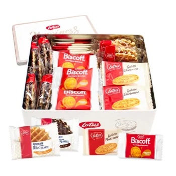 Sale Lotus Collection Box Met Krokante Wafels, Bretons Botergaletje & Speculoos