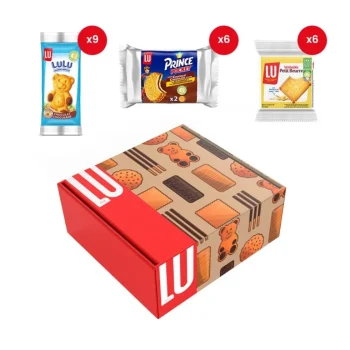 New LU Festival Koekjesdoos - Mix Van Prince Pocket, Véritable Petit Beurre En Choco Beertjes