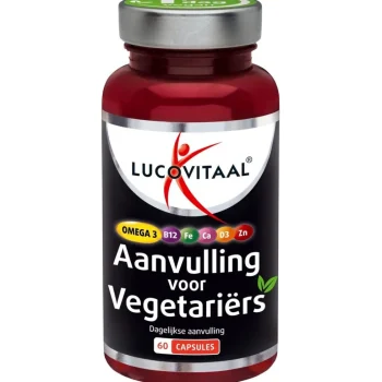Discount Lucovitaal Aanvulling Voor Vegetariërs Capsules