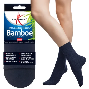 Hot Lucovitaal Bamboe Sokken Lang