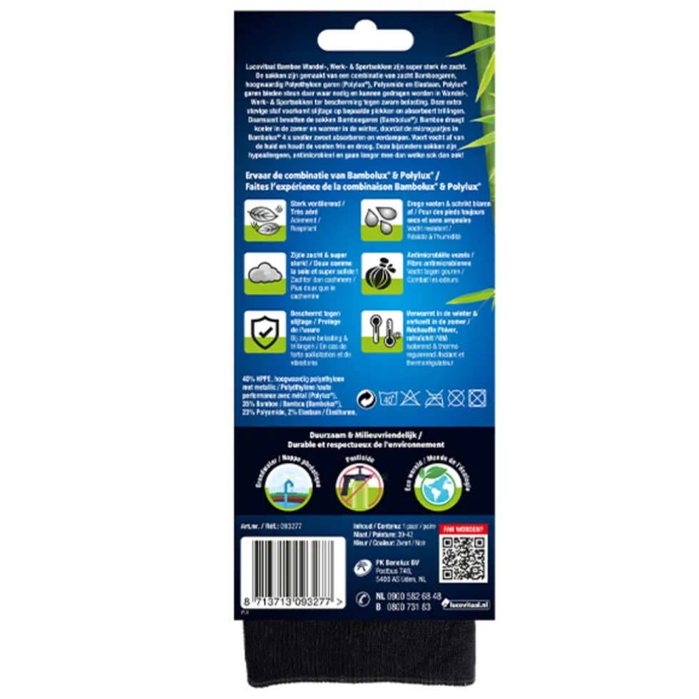 lucovitaal-bamboe-wandel-werk-xUtgonjo-2.webp Best Lucovitaal Bamboe Wandel, Werk & Sportsokken
