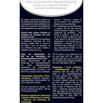 Outlet Lucovitaal D-Mannose Blaasontsteking Capsules