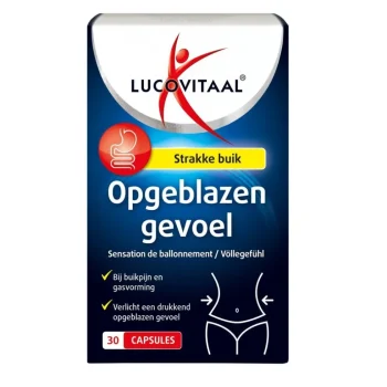 Clearance Lucovitaal Opgeblazen Gevoel Capsules