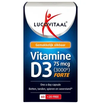 Best Lucovitaal Vitamine D3 75mcg Capsules