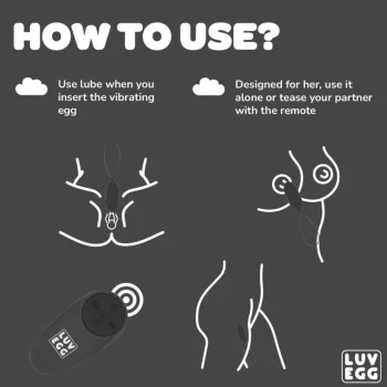 Clearance EasyToys LUV EGG Vibrerend Eitje