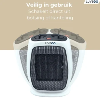 Discount Luvego Elektrische Kachel 1800W