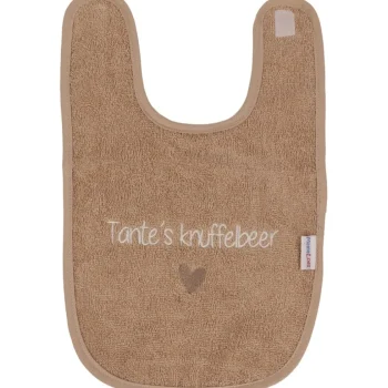 Clearance MamaLoes Nougat ''Tante's Knuffelbeer'' Tekst Slab