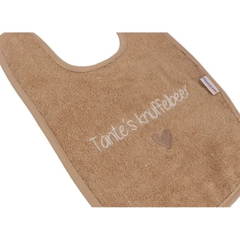 Clearance MamaLoes Nougat ''Tante's Knuffelbeer'' Tekst Slab