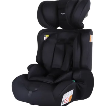 Discount MamaLoes Saar Zwart 76-150 Cm I-Size Autostoel