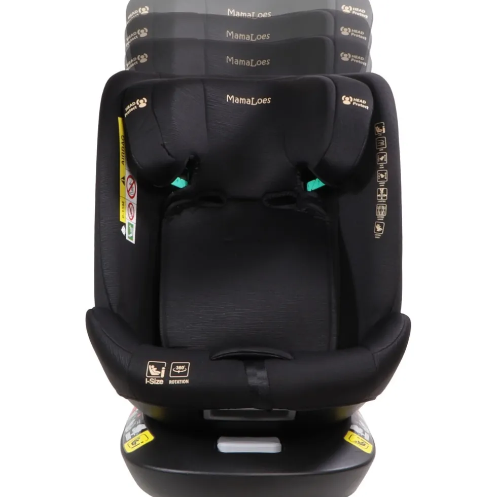 mamaloes-sef-zwart-40-150-cm-3-YBcybUbl-4.webp Sale MamaLoes Sef Zwart 40-150 Cm 360° I-Size Autostoel
