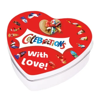 Sale Celebrations Mars Geschenkdoos Hartje "with Love!" Chocolademix