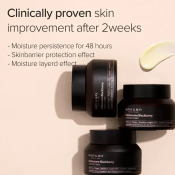 Discount Mary & May Idebenone + Blackberry Complex Intensive Total Care Cream