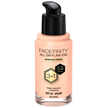 Best Max Factor Facefinity All Day Flawless N55 Beige Foundation