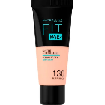 Hot Maybelline New York Fit Me Matte & Poreless 130 Buff Beige Foundation