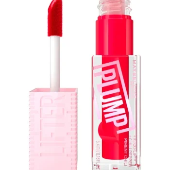 Outlet Maybelline New York Lifter Plump 004 Red Flag Lipgloss