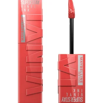 Sale Maybelline New York SuperStay Vinyl Ink 15 Peachy Lipstick