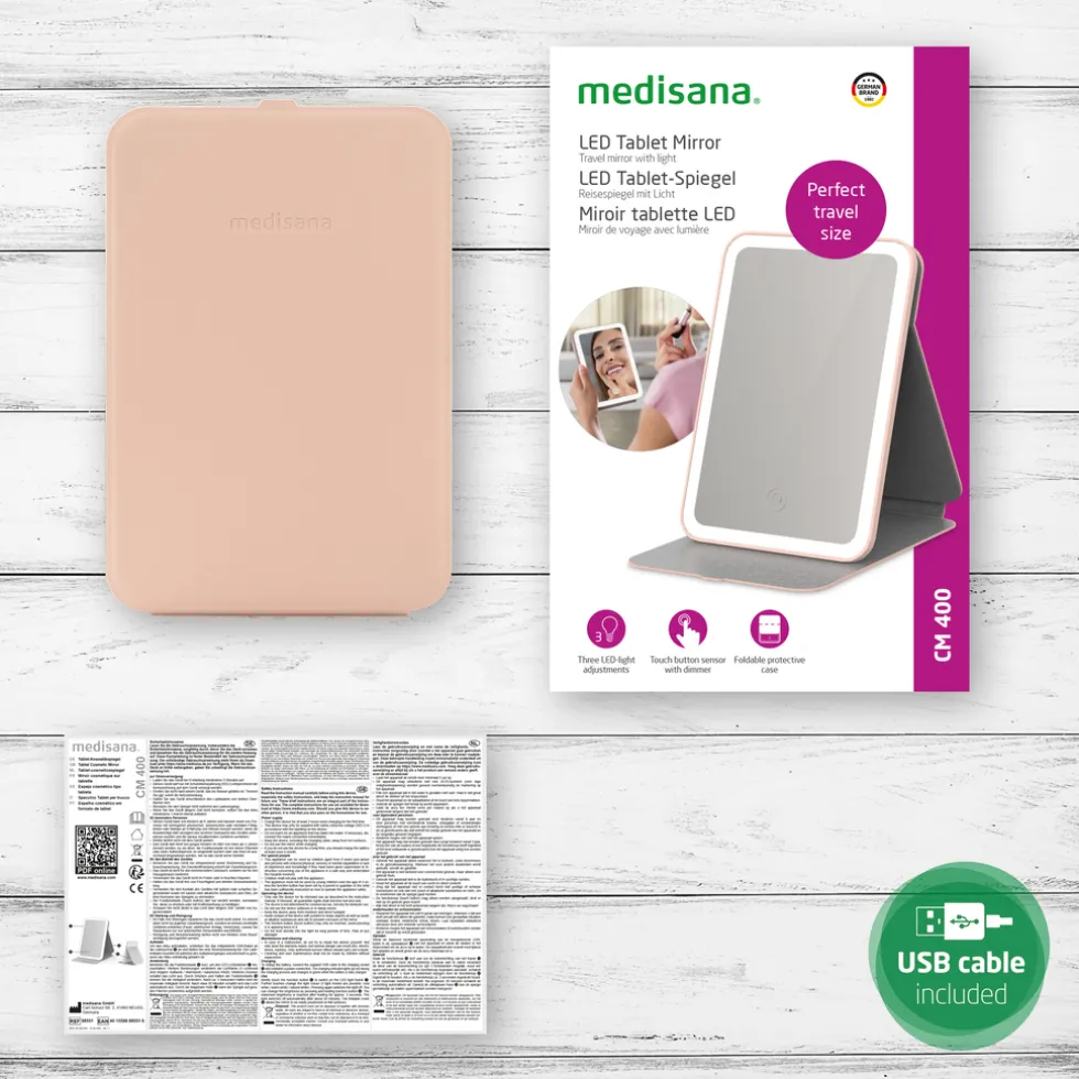 medisana-cm-400-cosmeticaspieg-kIWGdSgK-3.webp Online Medisana CM 400 Cosmeticaspiegel Met LED Verlichting