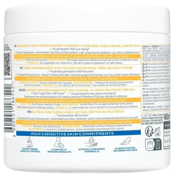 New Mixa Niacinamide Bright Moisturizing Anti-Dark Spot Cream