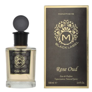 Clearance Monotheme Black Label Rose Oud - Eau De Parfum 100ml