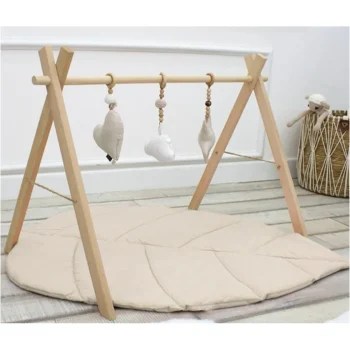 Outlet MorDesign Leaf Wood Babygym En Speelkleed