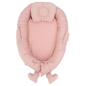 Best MorDesign Pink Babynest Met Kussen
