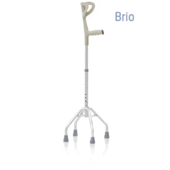 Best Moretti Vierpoot Eifel Loopstok Met Onderarmkruk Ondersteuning