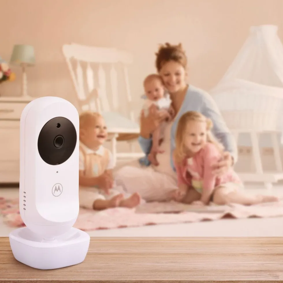 motorola-nursery-vm45-connect-oNaCvzOg-3.webp Clearance Motorola Nursery VM45 Connect Baby Monitor Met WiFi HD Nachtzicht Tweewegspraak Temperatuurcontrole