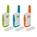 New Motorola Talkabout T42 Triple Pack Walkie Talkies Voor Kinderen Families 16 Kanalen Bereik 4 Km