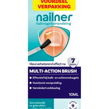 Clearance Nailner Multi-Action 2-in-1 Kalknagelkwastje