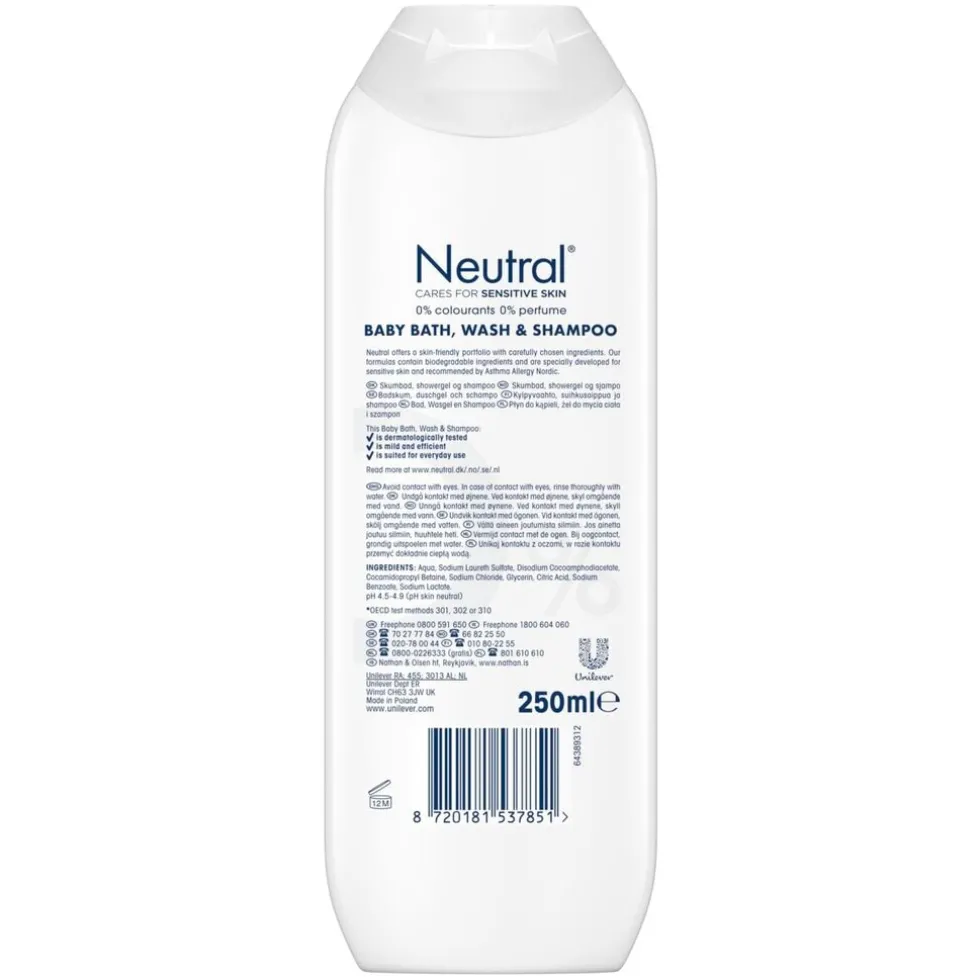 neutral-0-baby-bath-wash-sham-uEnGjEQL-1.webp Online Neutral 0% Baby Bath, Wash & Shampoo