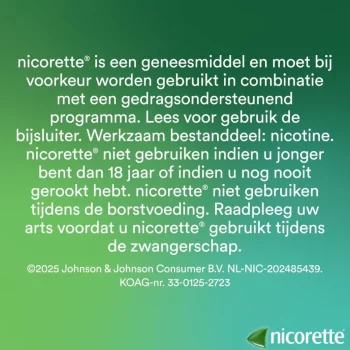 Fashion Nicorette Nicotine Freshmint 4mg Suikervrije Zuigtabletten