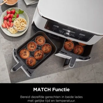 Online Ninja Dubbele Airfryer XXL AF400EUWH