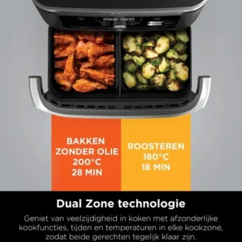 Fashion Ninja Mega Dubbele Airfryer XXL AF500EU