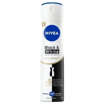 Best Nivea Black & White Invisible Silky Smooth Antitranspirant Spray
