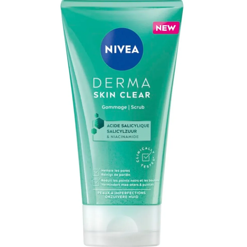 nivea-derma-skin-clear-scrub-OLLosKrz-0.webp Best Nivea Skincare NIVEA Derma Skin Clear Scrub