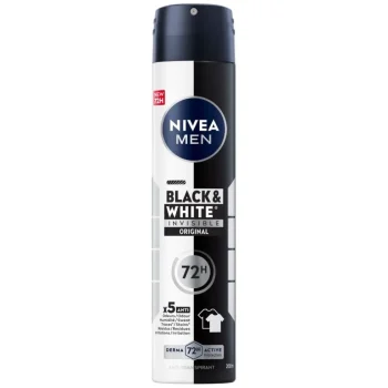 Clearance Nivea Men Black & White Invisible Original Antitranspirant Spray