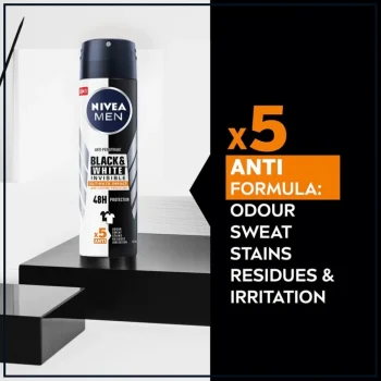 Online Nivea Men Black & White Invisible Ultimate Impact Antitranspirant Spray