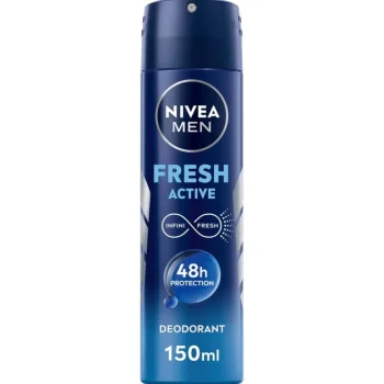 New Nivea Men Fresh Active Deodorant Spray