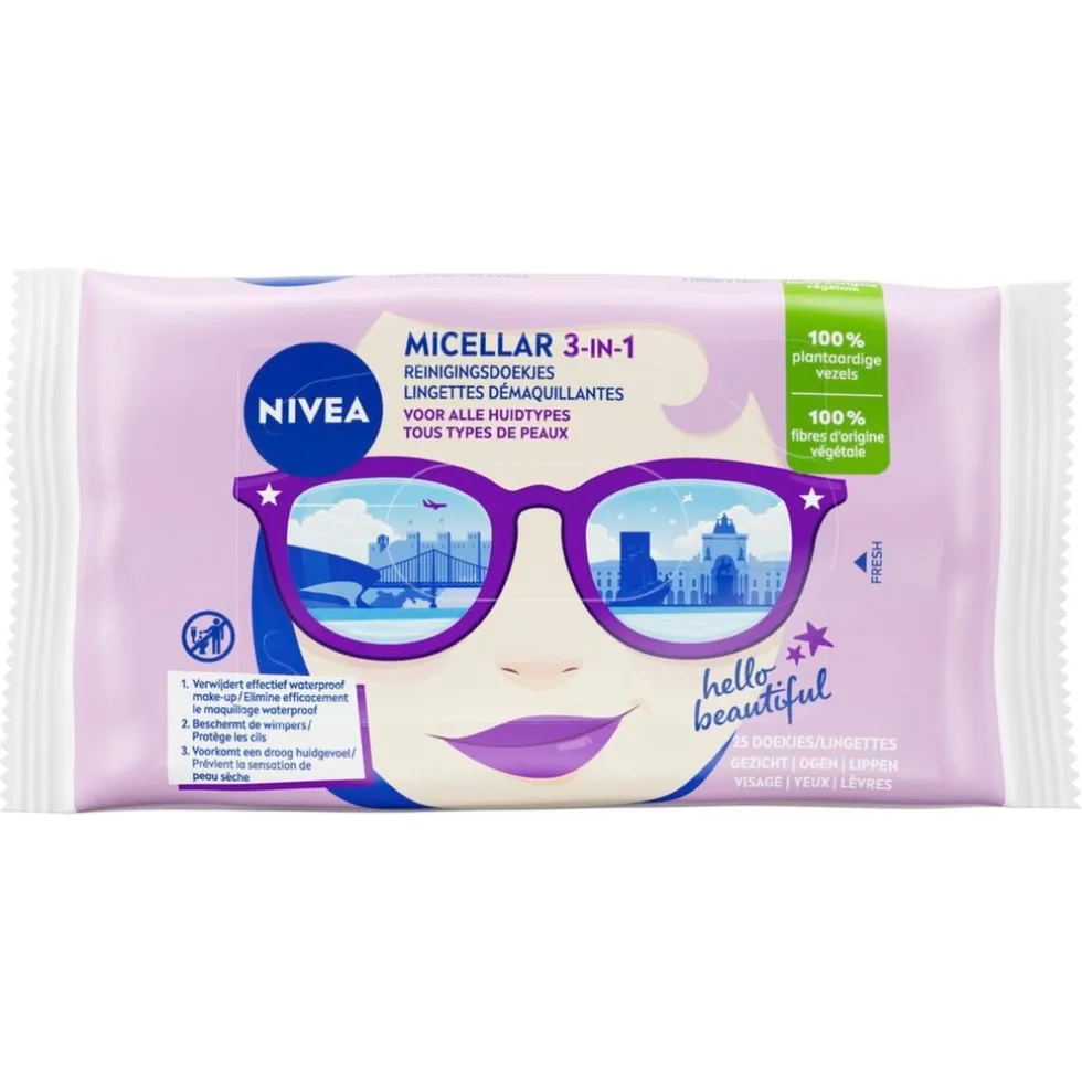 nivea-micellar-3-in-1-reinigin-NdrBLWFY-0.webp Sale Nivea Skincare NIVEA Micellar 3-In-1 Reinigingsdoekjes