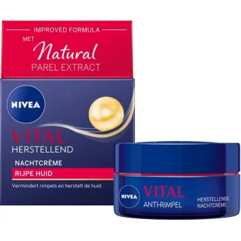 Clearance Nivea Skincare NIVEA Vital Anti-Rimpel Herstellende Nachtcrème