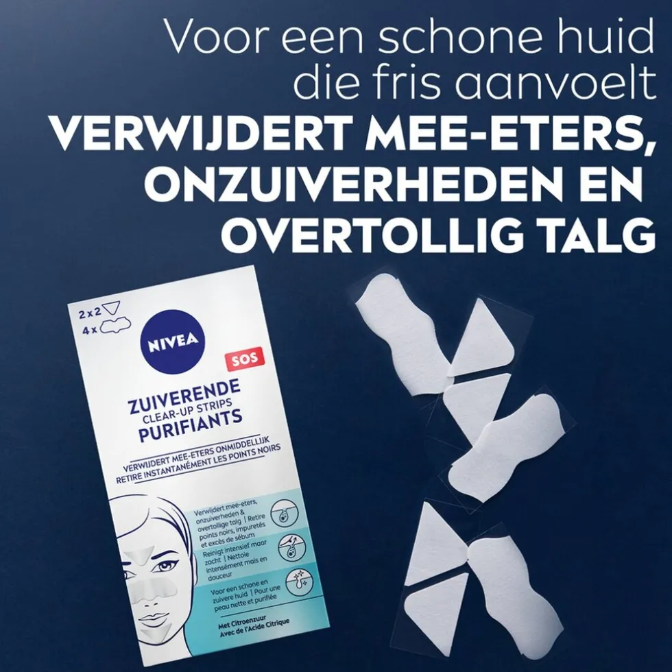 nivea-zuiverende-clear-up-stri-LgxYEMuQ-1.webp Sale Nivea Skincare NIVEA Zuiverende Clear-Up Strips