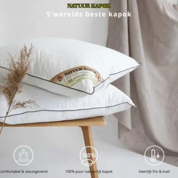 Fashion NachtrustOnline NRO Medium Kapok Kussen