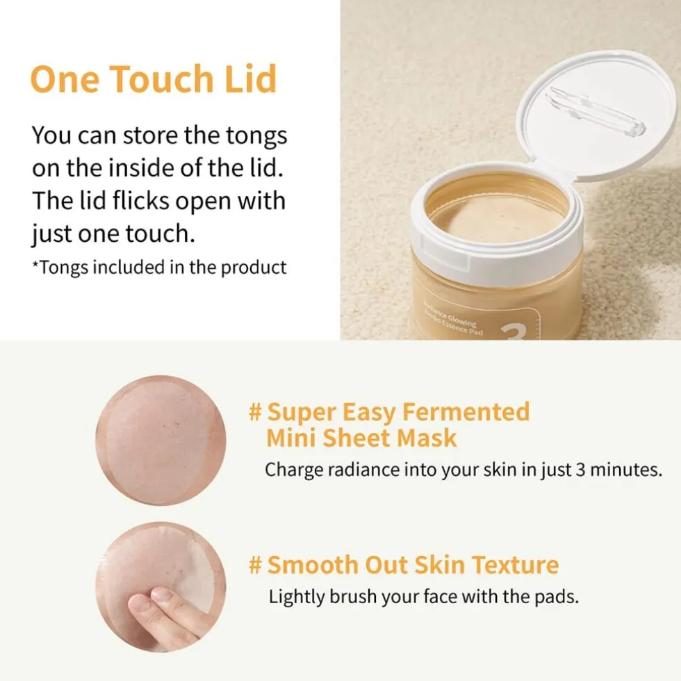 numbuzin-no3-radiance-glowing-jSUecbFO-4.webp Discount Numbuzin No.3 Radiance Glowing Jumbo Essence Pad