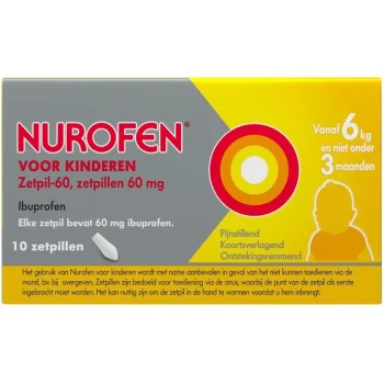 Hot Nurofen Voor Kinderen Ibuprofen 60 Mg Zetpillen
