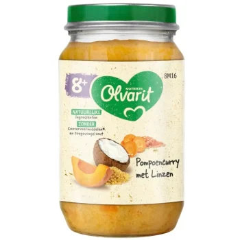 Sale Olvarit Nutricia 8M+ Pompoencurry Met Linzen